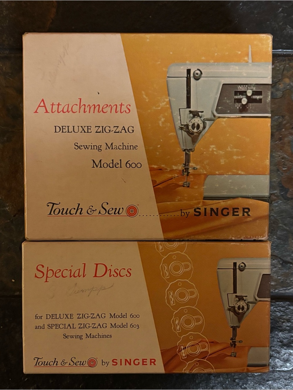 Vintage 60’s Singer Touch & Sew Accessories